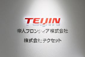 Teijin Frontier signage and logo
